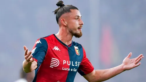Manchester United, FC Barcelona, AC Milan și Tottenham forțează transferul lui Radu Drăgușin, dar Genoa face anunțul momentului
