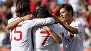 VIDEO Jucătorii de la Real și Barcelona au făcut "pace" pe teren: SUA - Spania 0-4!