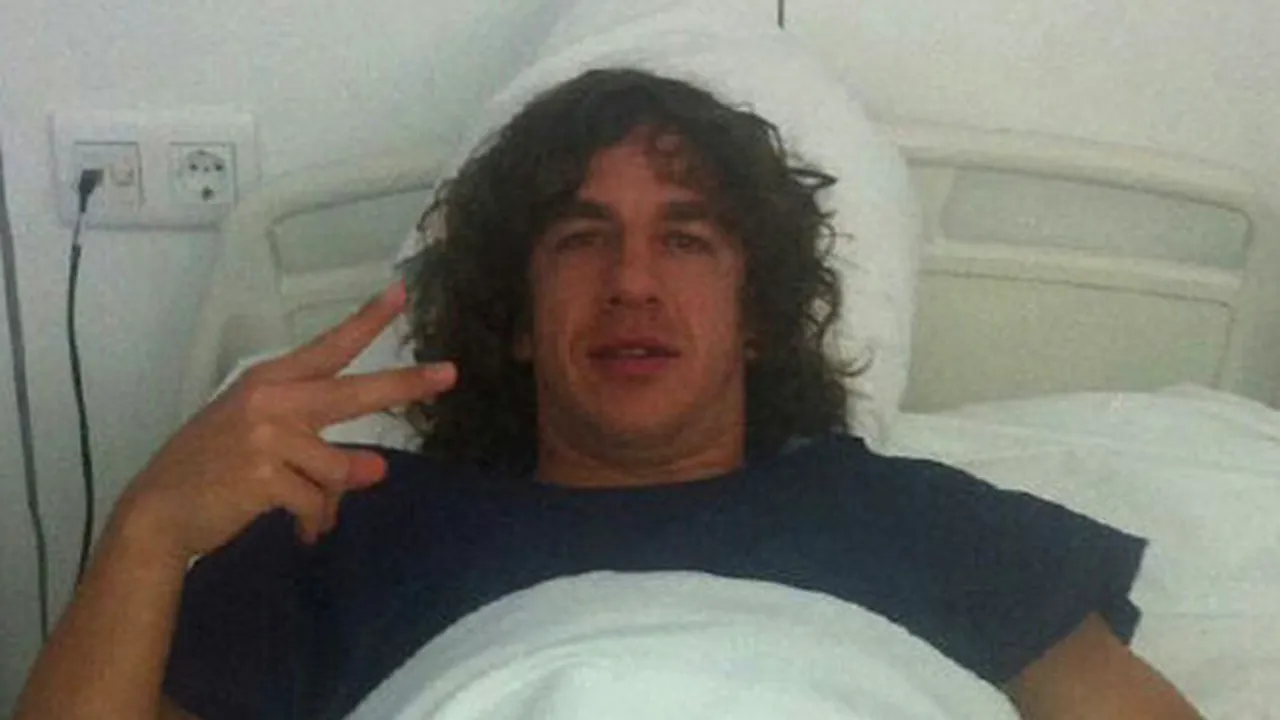Puyol a fost operat la genunchiul drept!** Primele mesaje transmise de fundaș de pe patul de spital
