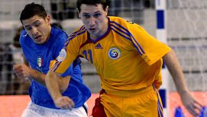 Naționala de futsal a României a pierdut primul meci al grupei preliminare pentru EURO-2012