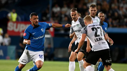 Flora Tallinn - Farul Constanța 0-2, în a doua manșă a turului trei preliminar din Conference League. Trupa lui Hagi obține o victorie facilă și se califică în play-off!