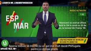 (P) Ponturi CM 2018: Maroc nu inscrie cu Spania, Iran si Portugalia sunt la egalitate la pauza