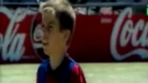 VIDEO** Pique făcea senzație și la juniori!** Vezi cum juca pentru puștii Barcelonei!