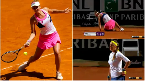 Irina Begu a pierdut în „optimi” la Roma, după o luptă de două ore și 20 de minute: 4-6, 7-5, 1-6 cu Vika Azarenka