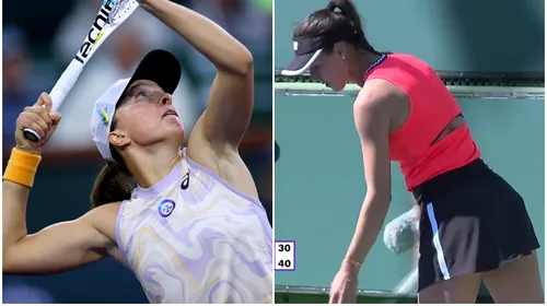 Capăt de drum pentru Sorana Cîrstea la Indian Wells! Românca, răpusă în sferturi de loviturile necruțătoare ale liderului WTA | VIDEO