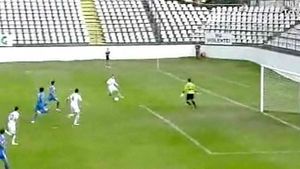 VIDEO "GLUMA" la care nu a râs chiar nimeni!** "Sincroane" cu Ferfelea și Curelea pentru o ratare "marca" Liga 1