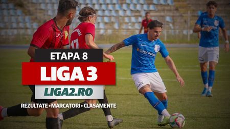 Liga 3, etapa 8 | Farul 2 și CSM Reșița continuă cu punctaj maxim. Scor ca la teatru între Dinamo 2 și Moreni. Dante defilează în Seria 1, CS Hunedoara ia puncte mari la Ungheni