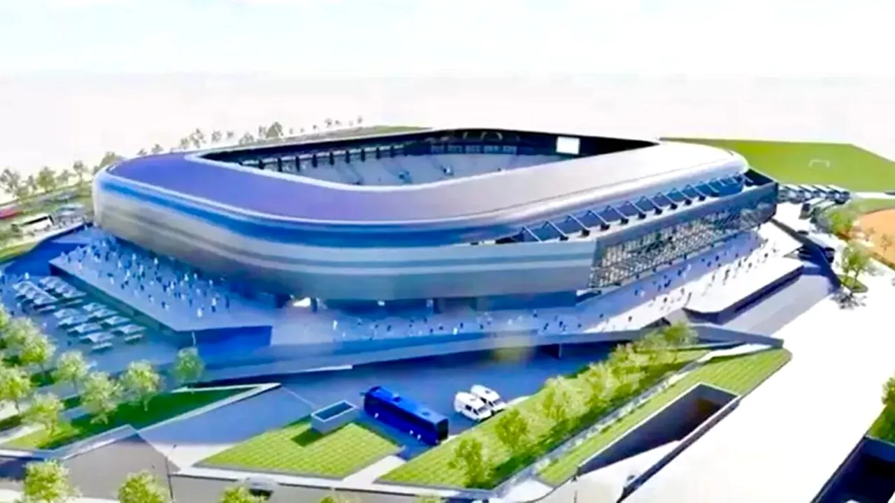 E gata! A fost semnată autorizația de construcție pentru stadionul fabulos de 100.000.000 de euro din România
