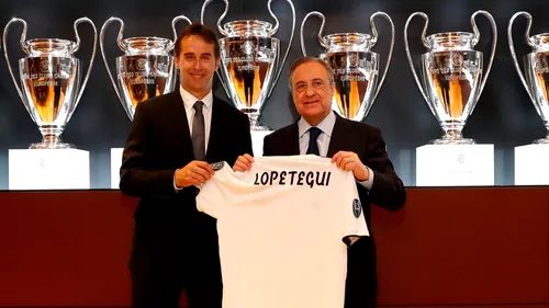 OFICIAL | Real Madrid are un nou antrenor! Lopetegui, conferință de presă emoționantă: 