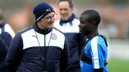 Asta înseamnă clasă! Vândut de Leicester la Chelsea, Kante a reacționat după demiterea lui Ranieri. Fanii vulpilor își aplaudă fostul jucător pentru acest mesaj