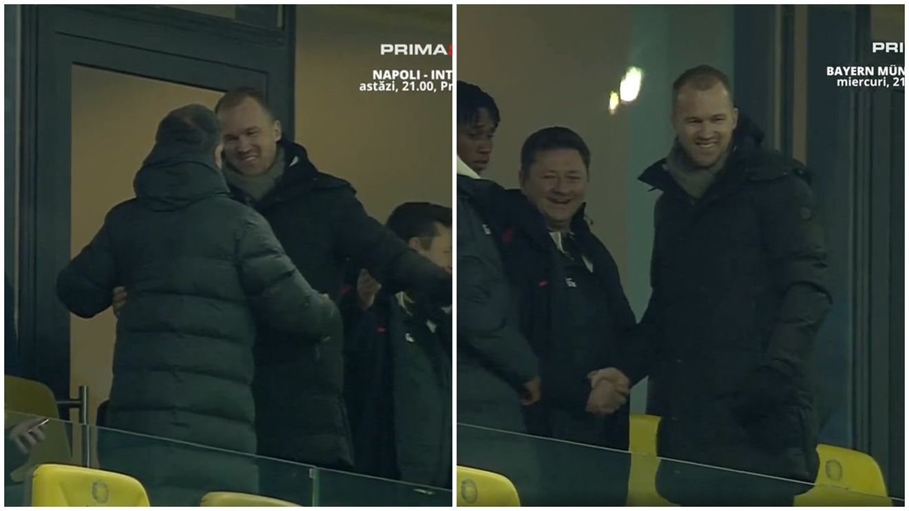 Pantelis Kapetanos, revenire de senzație la FCSB! A fost la meciul cu UTA Arad: cum a ajuns să arate fostul atacant grec la 40 de ani