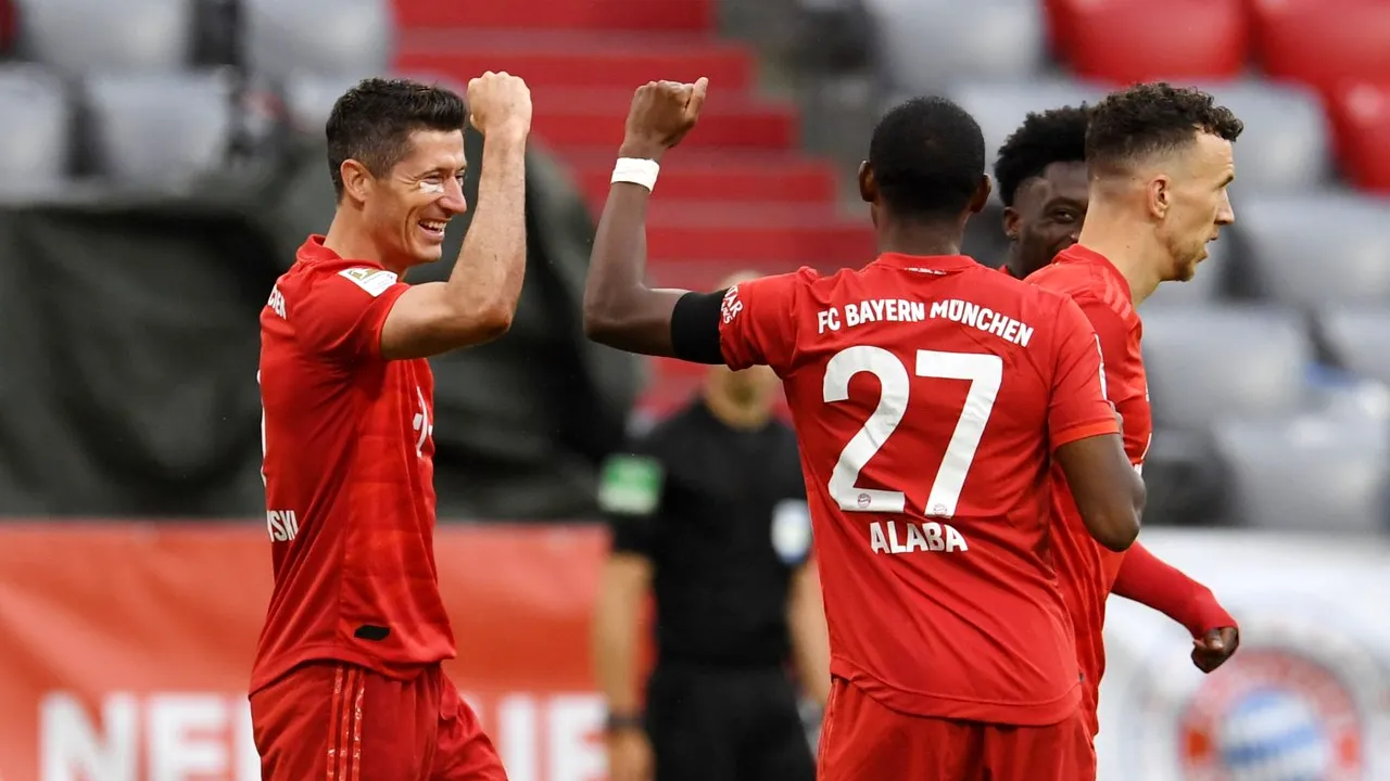 Bayern Munchen - Fortuna Dusseldorf 5 - 0 | Live Video Online în etapa cu numărul 29 din Bundesliga