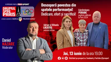 Lăcrămioara Perijoc, pugilista din România calificată la Jocurile Olimpice, invitata emisiunii „Drumul spre Paris” de joi, 13 iunie, de la ora 19:00