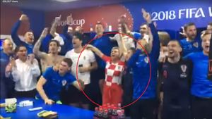 Reacție fabuloasă a președintei Croației după calificarea istorică în finala Mondialului. Mesajul transmis la finalul meciului: "Oamenii mei..."