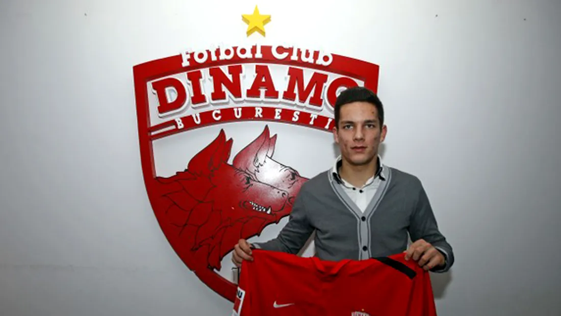 Vlad Olteanu vorbește despre trecerea de la FC Brașov la Dinamo, la doar 19 ani.** Cui îi mulțumește și unde vrea să ajungă