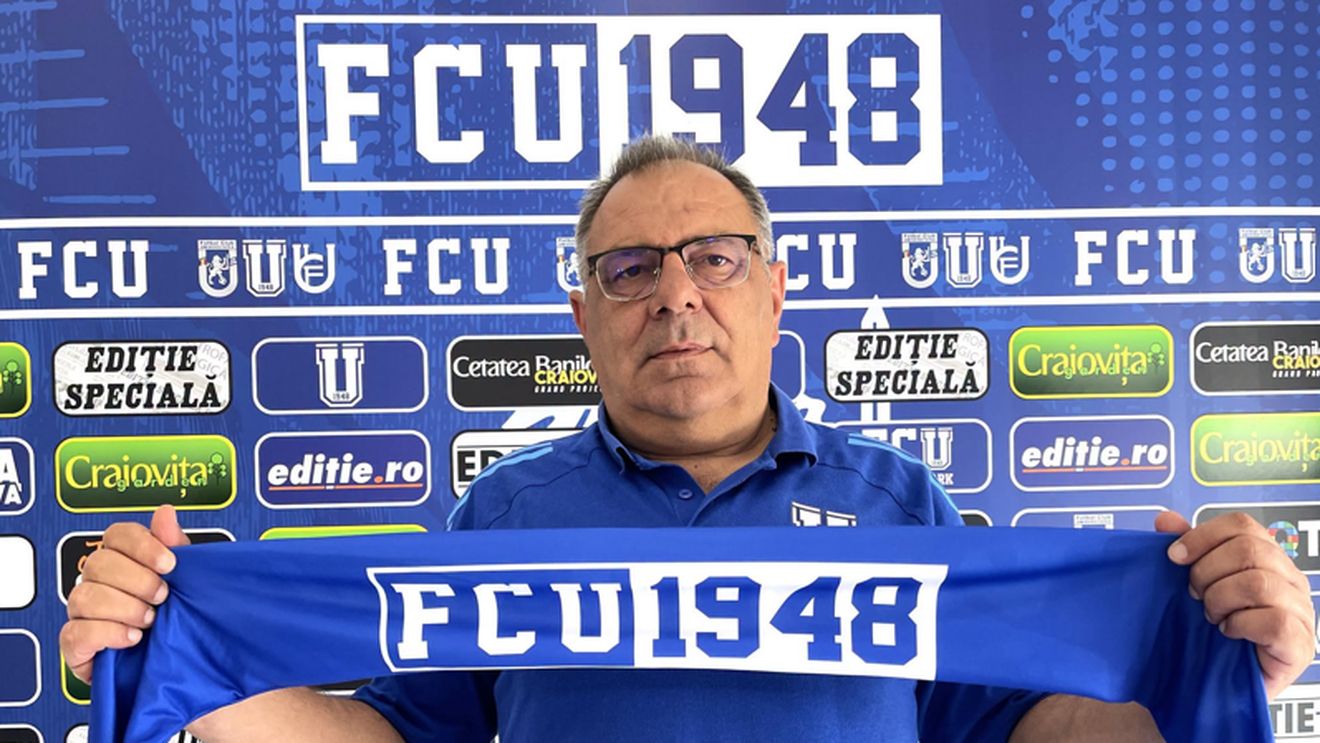 Fane Stoica este noul antrenor al lui FCU Craiova. Care o să fie staff-ul fostului selecționer al Moldovei