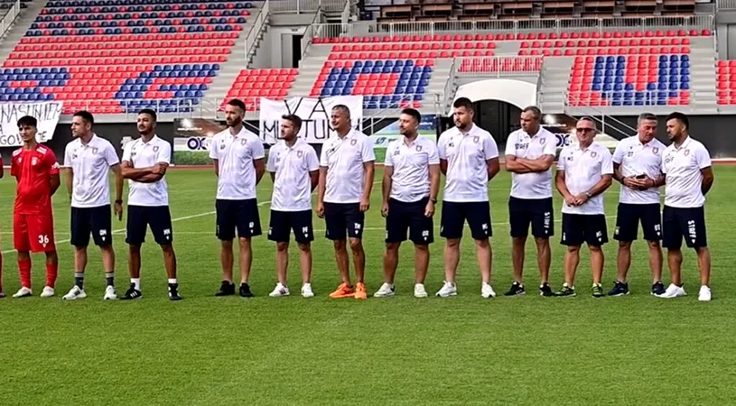 EXCLUSIV | Dragoș Militaru, dat afară de la Chindia, după doar trei jocuri oficiale! ULUITOR, tot stafful tehnic, pus pe liber de Andrei Cordoș după succesul cu 5-0 în Cupa României