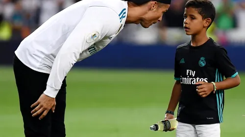 Gest de suflet al lui Cristiano Ronaldo pentru copiii din Chile