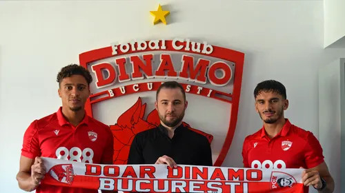 Întăriri pentru Ovidiu Burcă: Dinamo a transferat doi fotbaliști francezi! Unul dintre ei a jucat pentru Saint-Etienne până în ianuarie