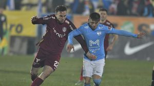 FC Voluntari - CFR Cluj 0-1, Live Video Online, în etapa cu numărul 29 a Ligii 1. Liderul Ligii 1, la al patrulea succes consecutiv