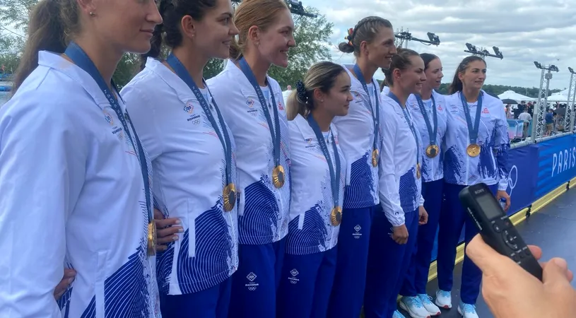 Fetele din barca de 8+1 au găsit cele două caracteristici principale ale lor cu care au luat aurul olimpic la Paris! „Asta avem”