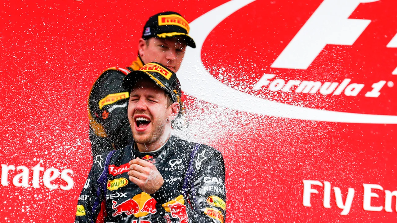 Vettel este gata de ... petrecere! Poate deveni campion mondial cu patru etape mai devreme