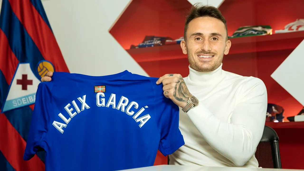 S-a aflat salariul pe care îl va câștiga Aleix Garcia la Eibar! + Prima reacția a fotbalistului după revenirea în La Liga