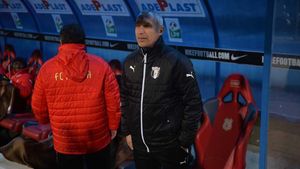 Protasov, după remiza de la Brașov:  "În partea a doua ar fi trebuit să câștigăm". Tehnicianul neagă că ar exista tensiuni la echipă