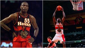 Din respect pentru o LEGENDĂ‚ a baschetului! Atlanta Hawks va retrage tricoul cu numărul 55 purtat de Dikembe Mutombo