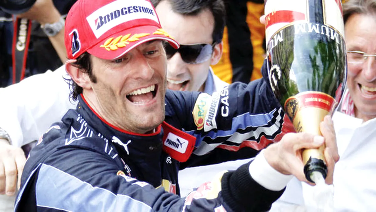 Mark Webber și-a prelungit contractul cu Red Bull