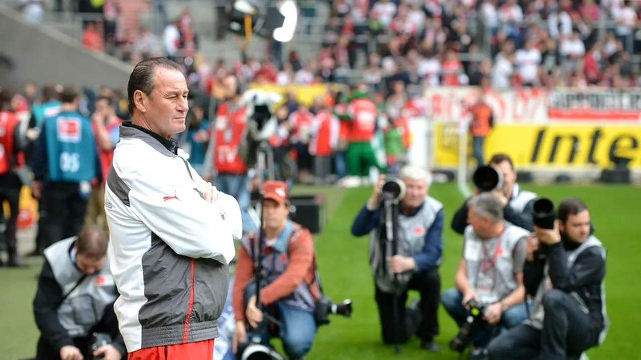 Maxim a rămas fără antrenor. Huub Stevens părăsește gruparea VfB Stuttgart