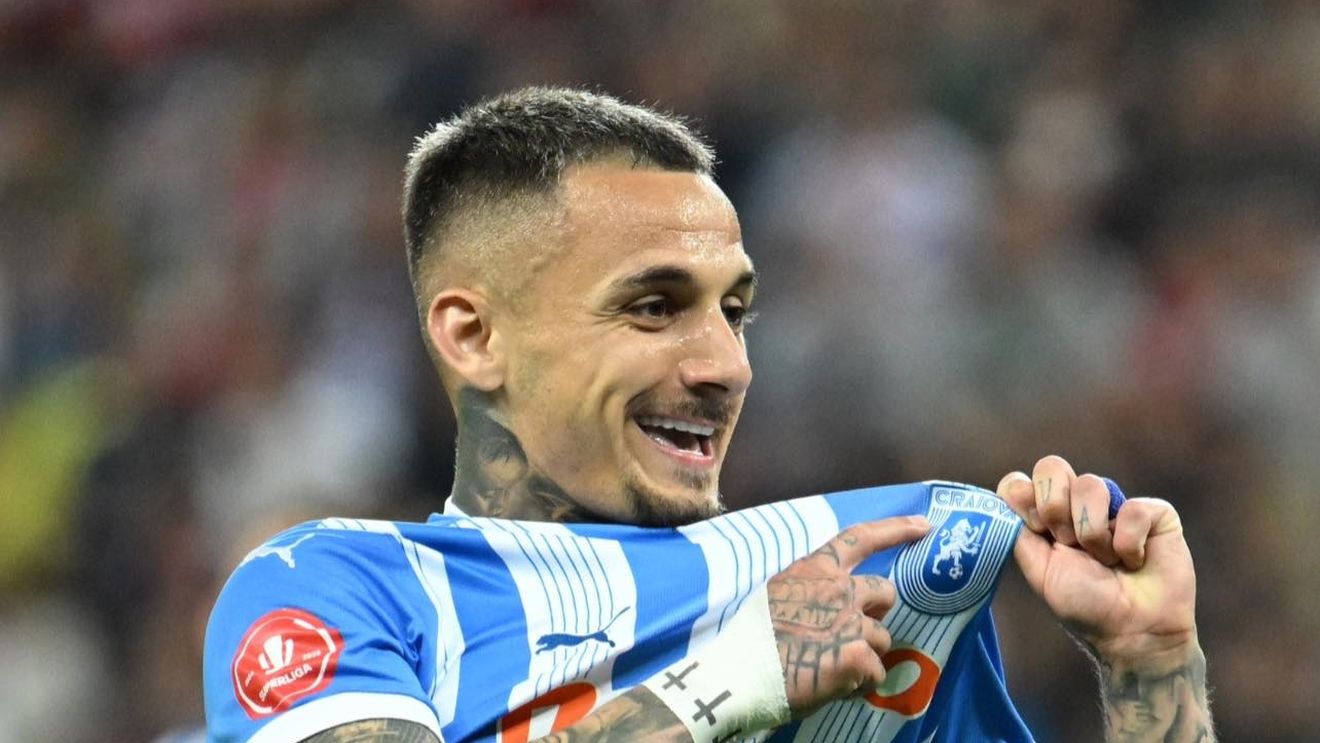 Adio, Alex Mitriță! Universitatea Craiova și-a luat la revedere de la star