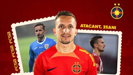 FCSB l-a prezentat oficial pe Marius Ștefănescu! Ce număr va purta fotbalistul pentru care Gigi Becali a scos din buzunar 1,3 milioane de euro