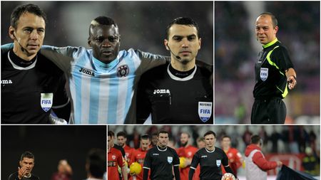 Un arbitru de top din Liga 1 câștigă cât un fotbalist mediocru. Câți bani au încasat Balaj, Kovacs și Hațegan în acest sezon
