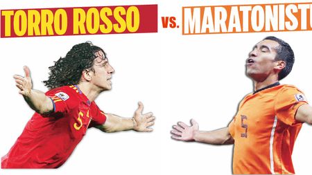 Eroii semifinalelor: Puyol vs Gio Van Bronckhorst