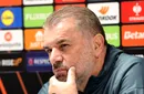 A venit anunțul despre Radu Drăguşin chiar de la Ange Postecoglou