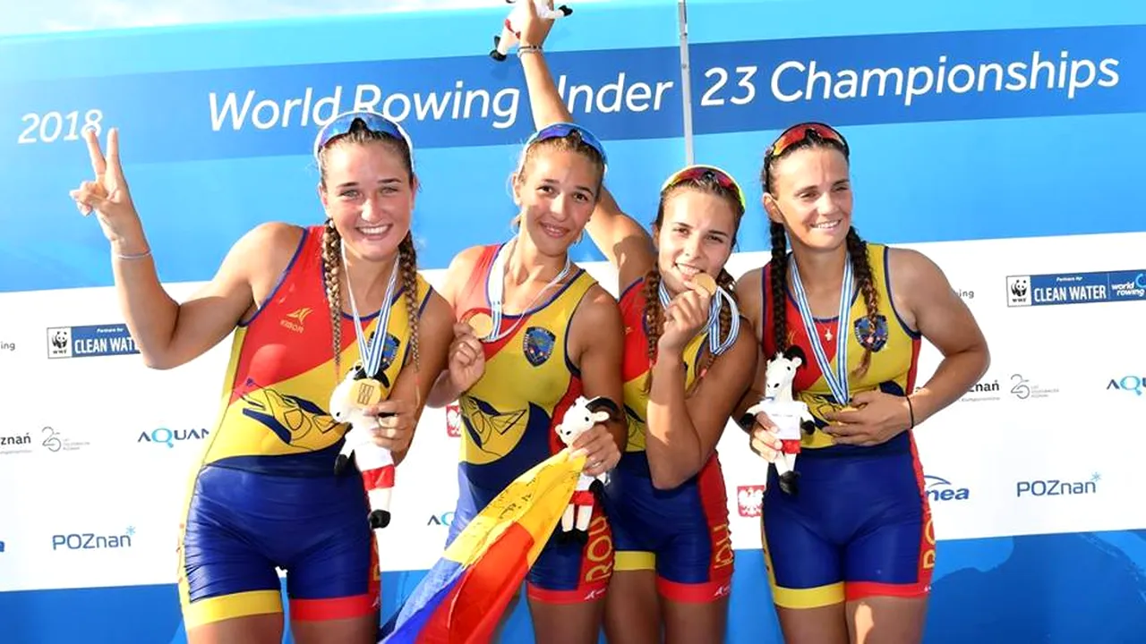 Canotajul românesc - cinci medalii la Campionatele Mondiale de tineret. Ziua Imnului Național, sărbătorită cu aur în Polonia