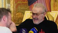 Ha-lu-ci-nant! Gigi Becali i-a dat o palmă, din senin, unui jurnalist chiar în biserică: „De ce minți?”