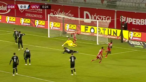 Kevin Lukassen, gol senzațional în meciul cu Universitatea Craiova! Atancatul de la Sepsi, cel mai rapid gol din acest sezon de Liga 1