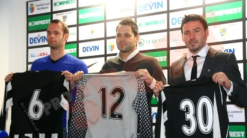 FOTO** „U” își face echipă pentru titlu! A prezentat 6 jucători pe care a dat aproape două milioane de euro