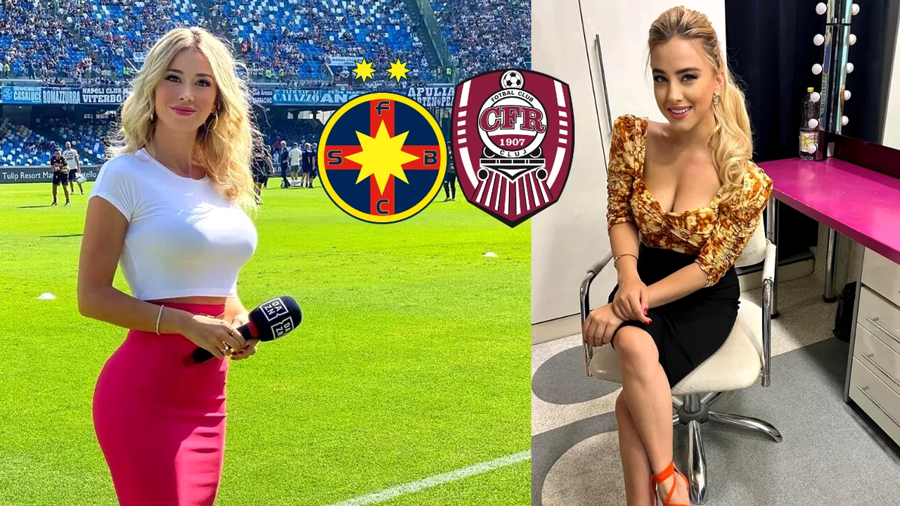 „Diletta Leotta de Moldova” încinge Ghencea pentru FCSB! Bomba sexy care va fi urmărită de 30.000 de suporteri la derby-ul cu CFR Cluj promite show total: „Voi fi aproape de fani!” | EXCLUSIV