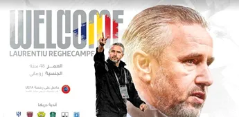 Al-Tai a anunțat oficial venirea lui Laurențiu Reghecampf. Fostul antrenor de la Universitatea Craiova, gata să lucreze cu Andrei Cordea și Marko Dugandzic