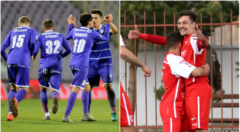 Cine vine, cine pleacă? ACS Poli Timișoara și UTA Arad au aflat când vor juca barajul pentru Liga 1