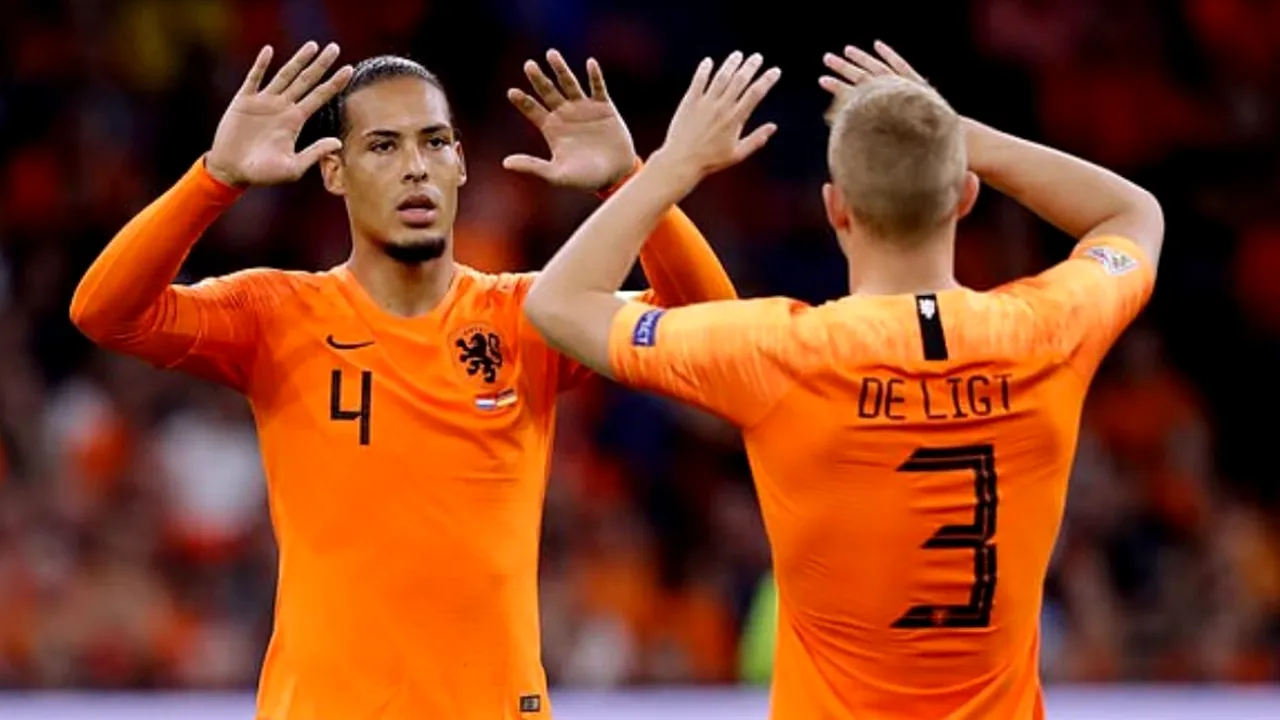 Olanda s-a calificat în finala Ligii Națiunilor, după un meci greu cu Anglia. Reacția jucătorului dorit de Barcelona și PSG, Matthijs De Ligt: 