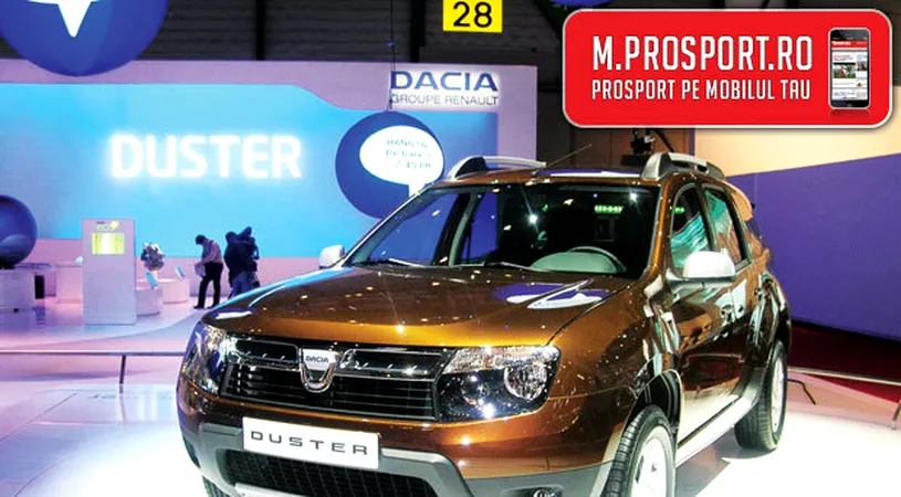 Dacia Duster a ajuns în finala 