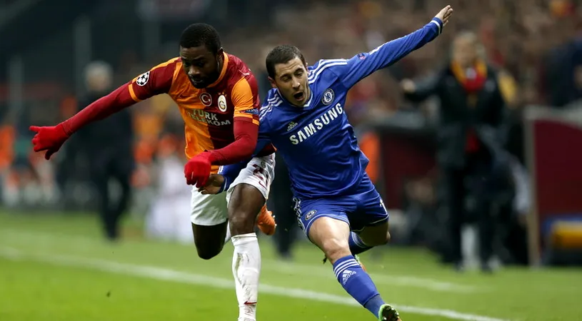 Conflictual la microfon, fricos pe teren. Mourinho a scăpat cu un egal de la Istanbul. Galatasaray - Chelsea 1-1