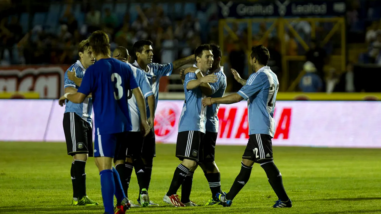 VIDEO: Hattrick reușit de Messi în Guatemala! Palmares impresionant al starului BarÃ§ei sub comanda lui Sabella