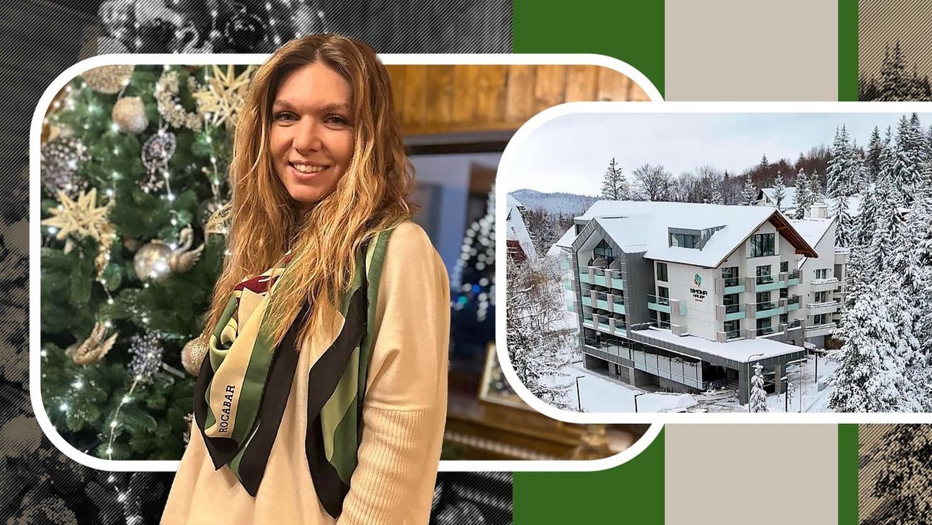 Simona Halep, prețuri de lux de Crăciun! Cât costă noaptea de cazare în hotelul campioanei din Poiana Brașov și ce beneficii ai