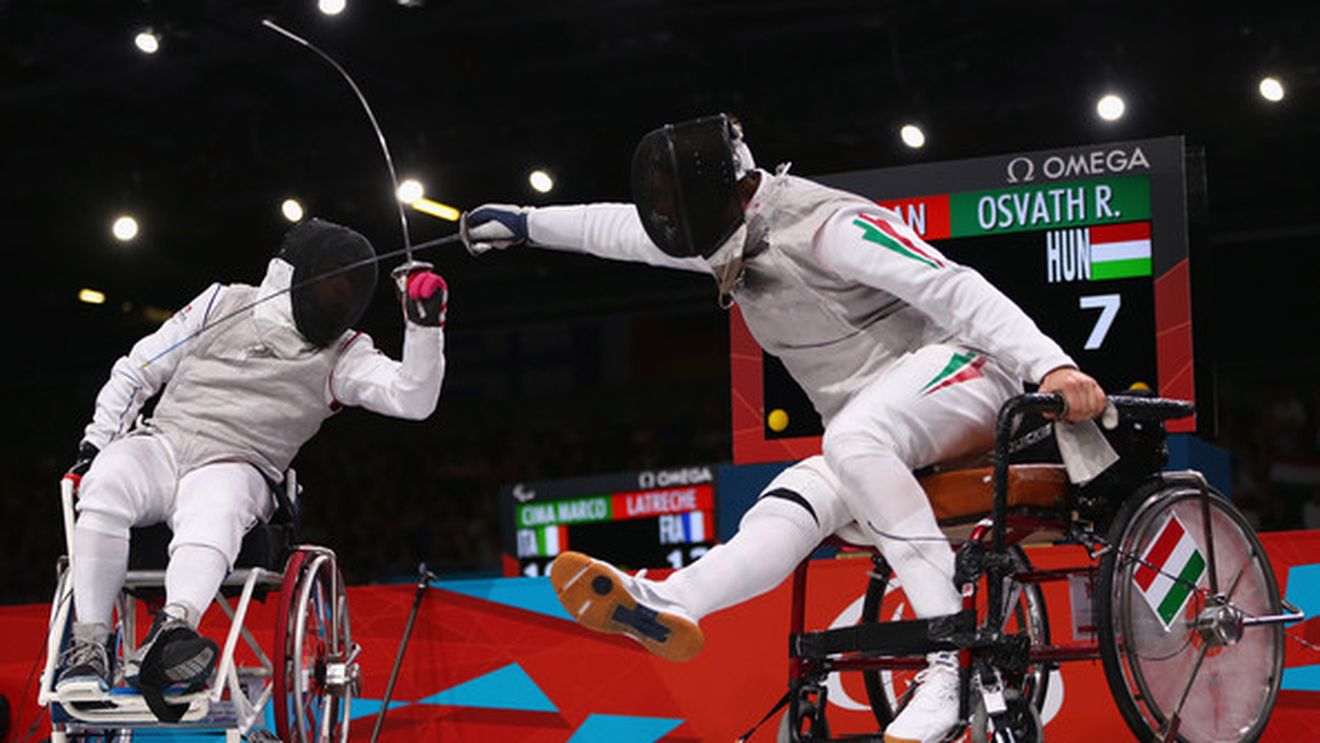 Argint pentru Richard Osvath, în proba de floretă, la CM pentru paralimpici!