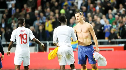 Echipament de 50.000 de euro!** Golul senzațional marcat de Ibrahimovic cu Anglia le aduce bani frumoși lui Olsson și Welbeck